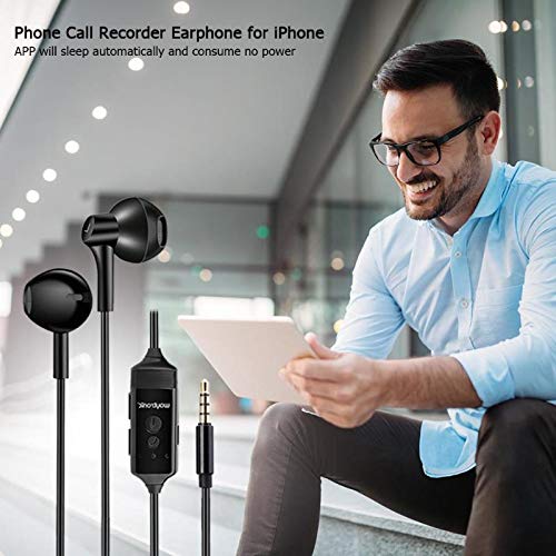 Waytronic Cellphone Call Recorder Headphone For Iphone Incoming Outgoing Calls Phone Conversation Recording #TOP5