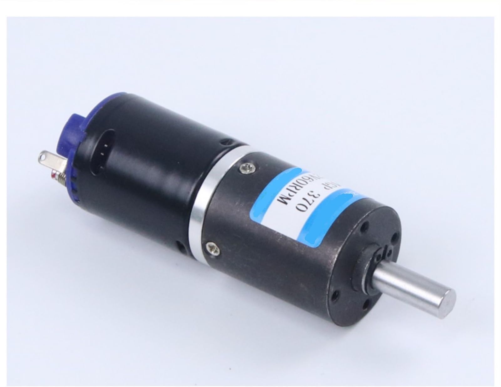 Silnik planetarny DC 12 V, 3,5 W, 24 4, średnica mm, silnik elektryczny o niskiej prędkości MY24GP-370H (4 mmMotor i wspornik, 24 V 240 obr./min)