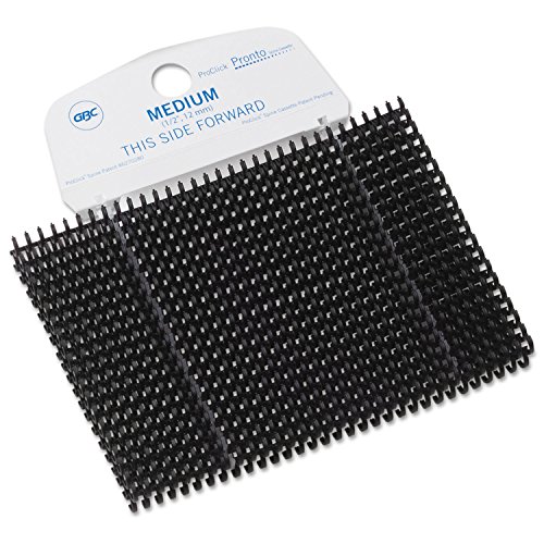 Preisvergleich Produktbild GBC ProClick 2515702 Binderücken Pronto P3000 Rückenkassette, groß, Schwarz, 100 Blatt Kapazität, 100 Binderücken pro Box