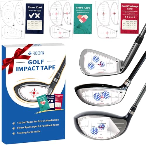 FODESAN Golf Impact Tape 150 Stickers