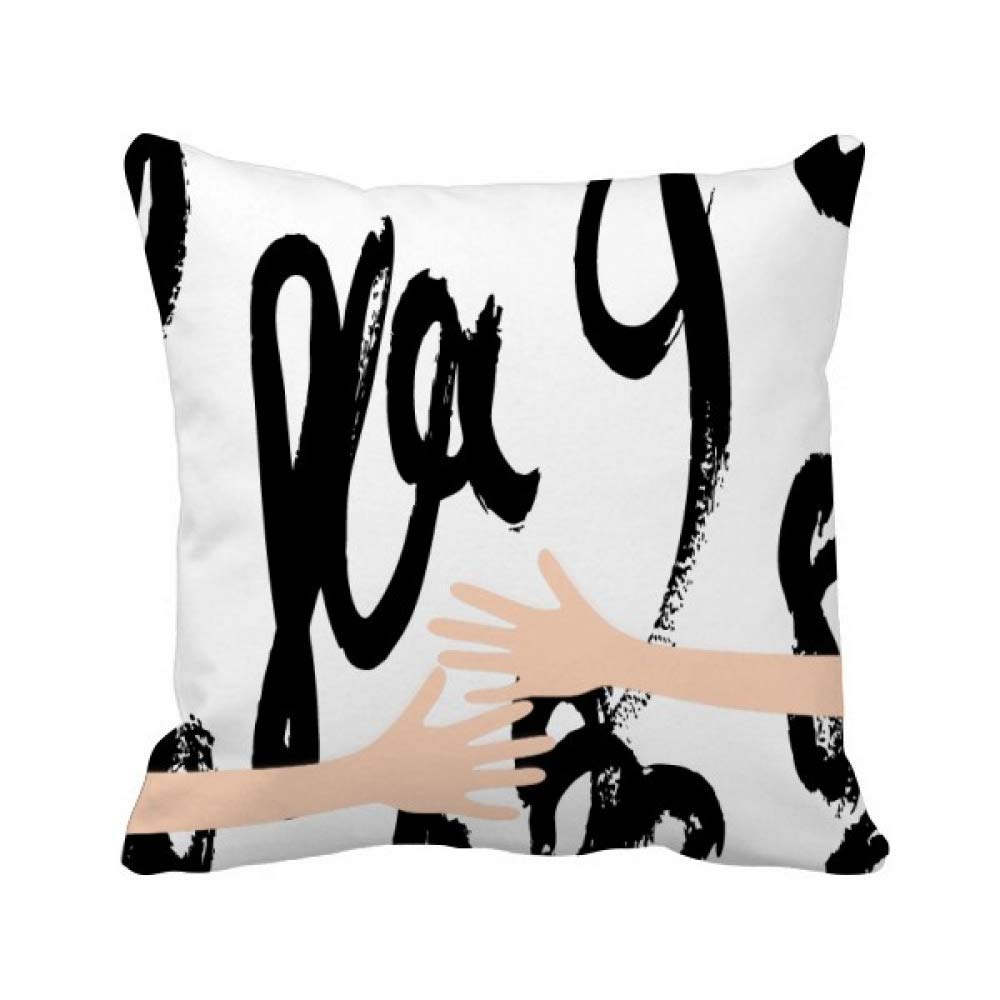 Coussin de Couvrir la Technique Graphique idée cadeau originale pour créatifs