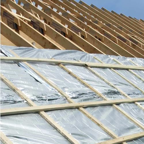 Aislamiento de 14 capas WERKA PRO de 8m² para aislar techos del frío invernal 3
