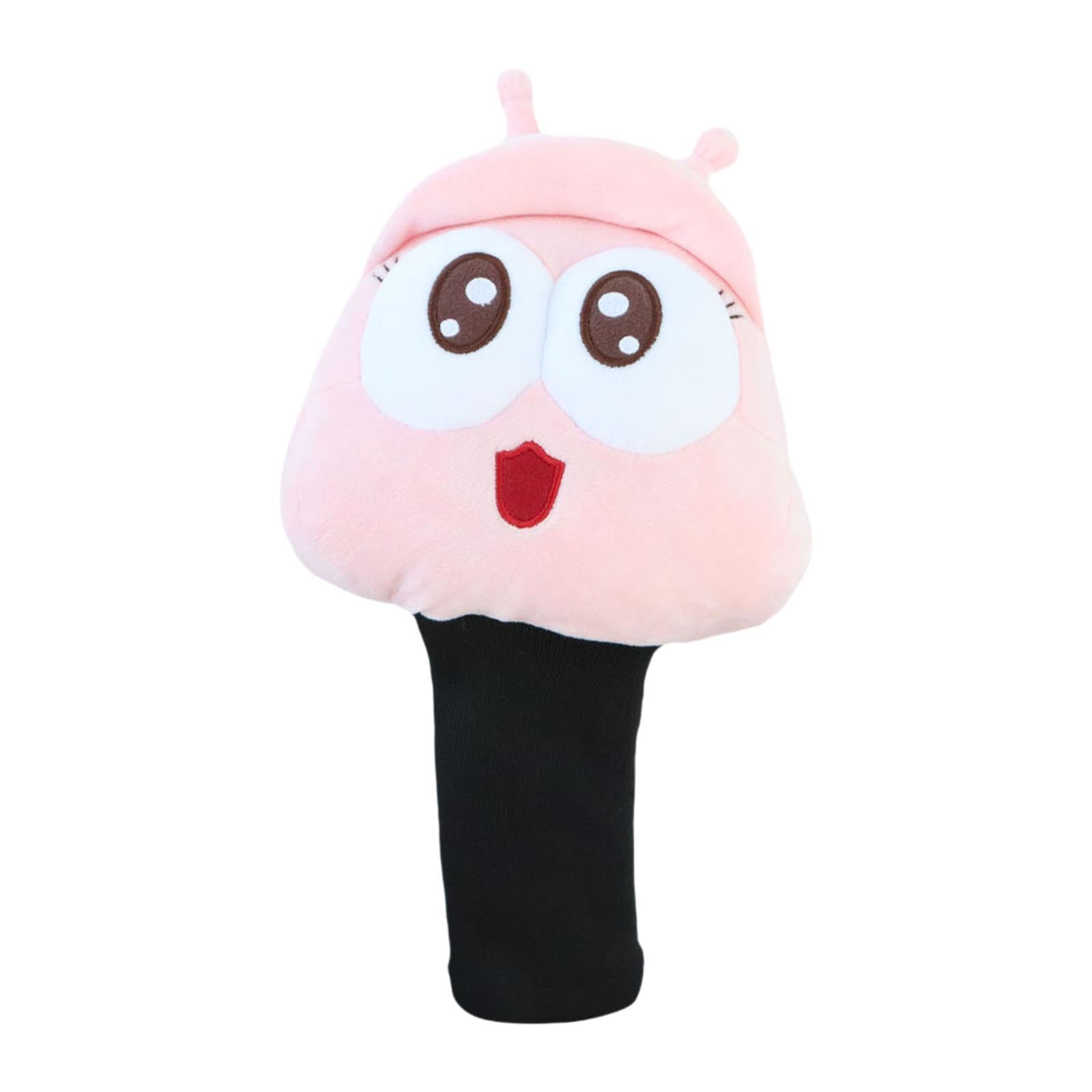 Golf Headcover Funda para Madera Cubierta Animal Peluche Tejido Protector de Cabezales Adecuado para Uso en Campo Transporte de Equipos Regalo para Ju
