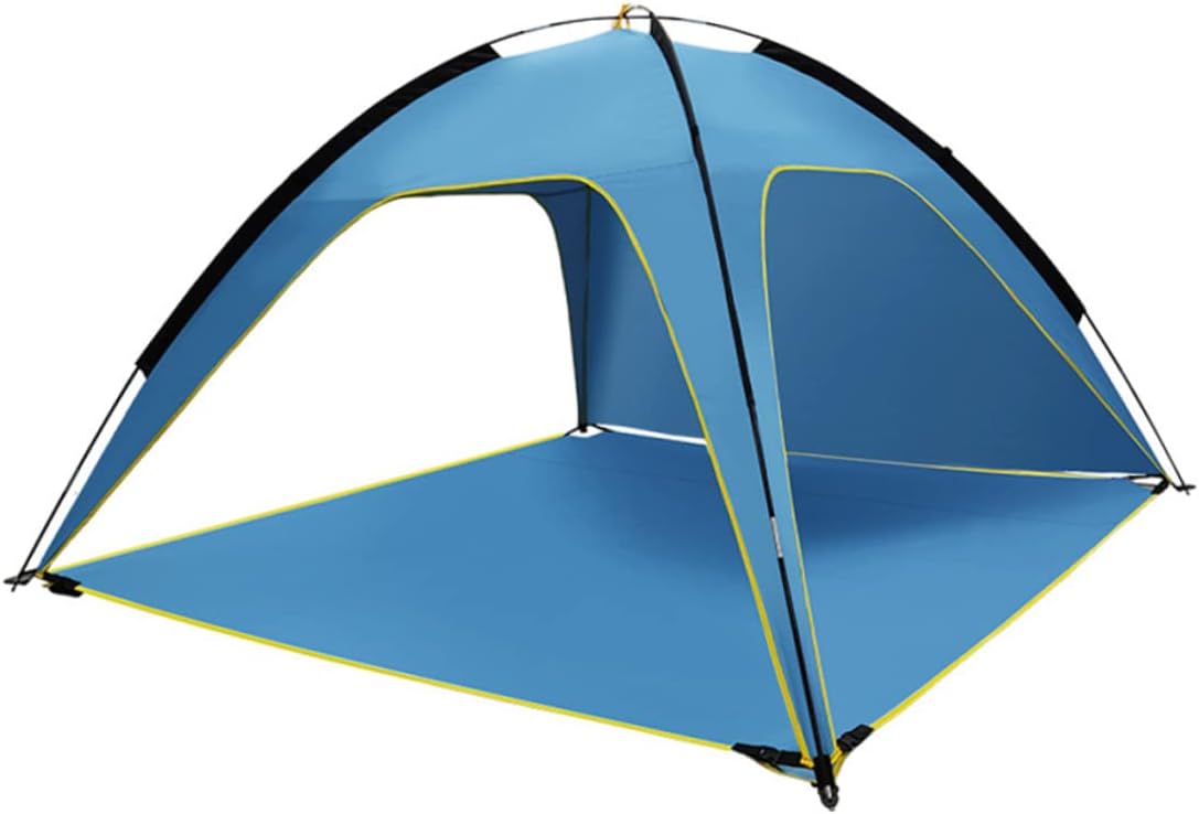 Polyester Silver Coated Tent Quick Setup Uv Blocking Suitable for Camping Beach Picnic