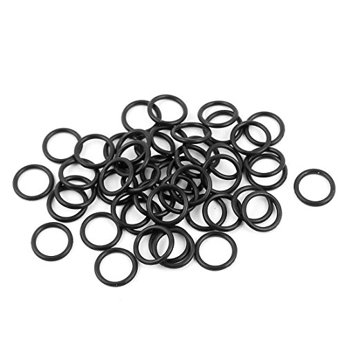 Joint torique 6.6mm OD x 5mm ID en lot de 50 pièces pour étanchéité