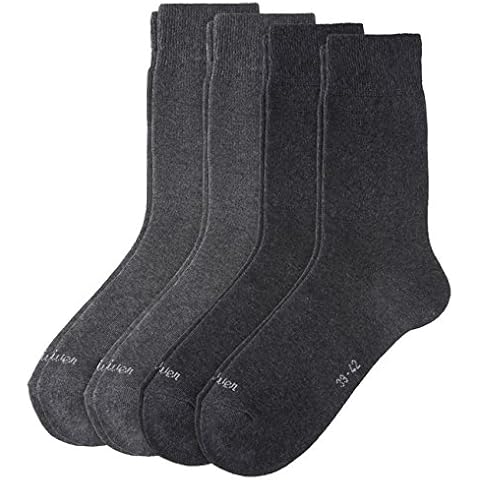 s.Oliver Unisex Classic Socken 8er Pack, Größe:43-46;Farbe:Grey (10) Cover
