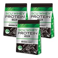 NICHIGA(ニチガ) SCU ホエイプロテイン 1ｋｇ×3袋 [ rBSTホルモン剤不使用] 甘味料不使用 着色料・香料・保存料無添加 TKS