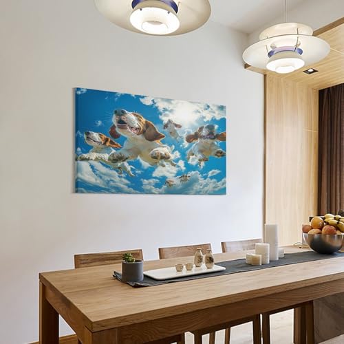 Impression sur toile Beagle, cadeau idéal pour passionnés