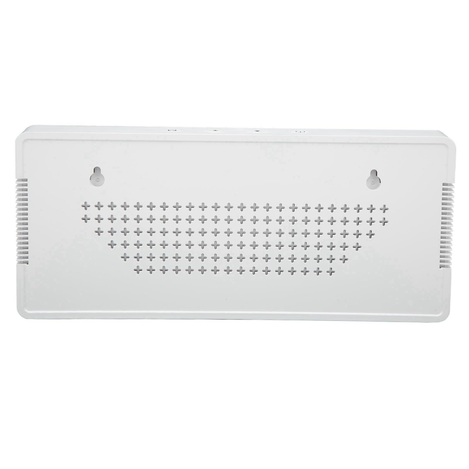 LED Decibel Messgerät 2, 4 G WiFi LED Decibel Messgerät -Schallpegelmessgerät mit 11 Zoll -Dezibel -Messgerät Temperaturfeuchtigkeitsmessgerät mit Geschwindigkeit Einstellbarem Design Montiert