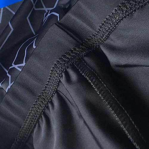 Calzas ciclismo para hombre con acolchado azul talla S miniatura 4