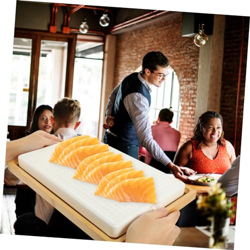 Plato para Sushi de Material Natural Happyyami miniatura 6