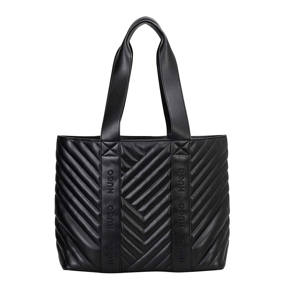 HUGO Women's Becky Ql SM 10277938 01 Tote Bag, black, One Size