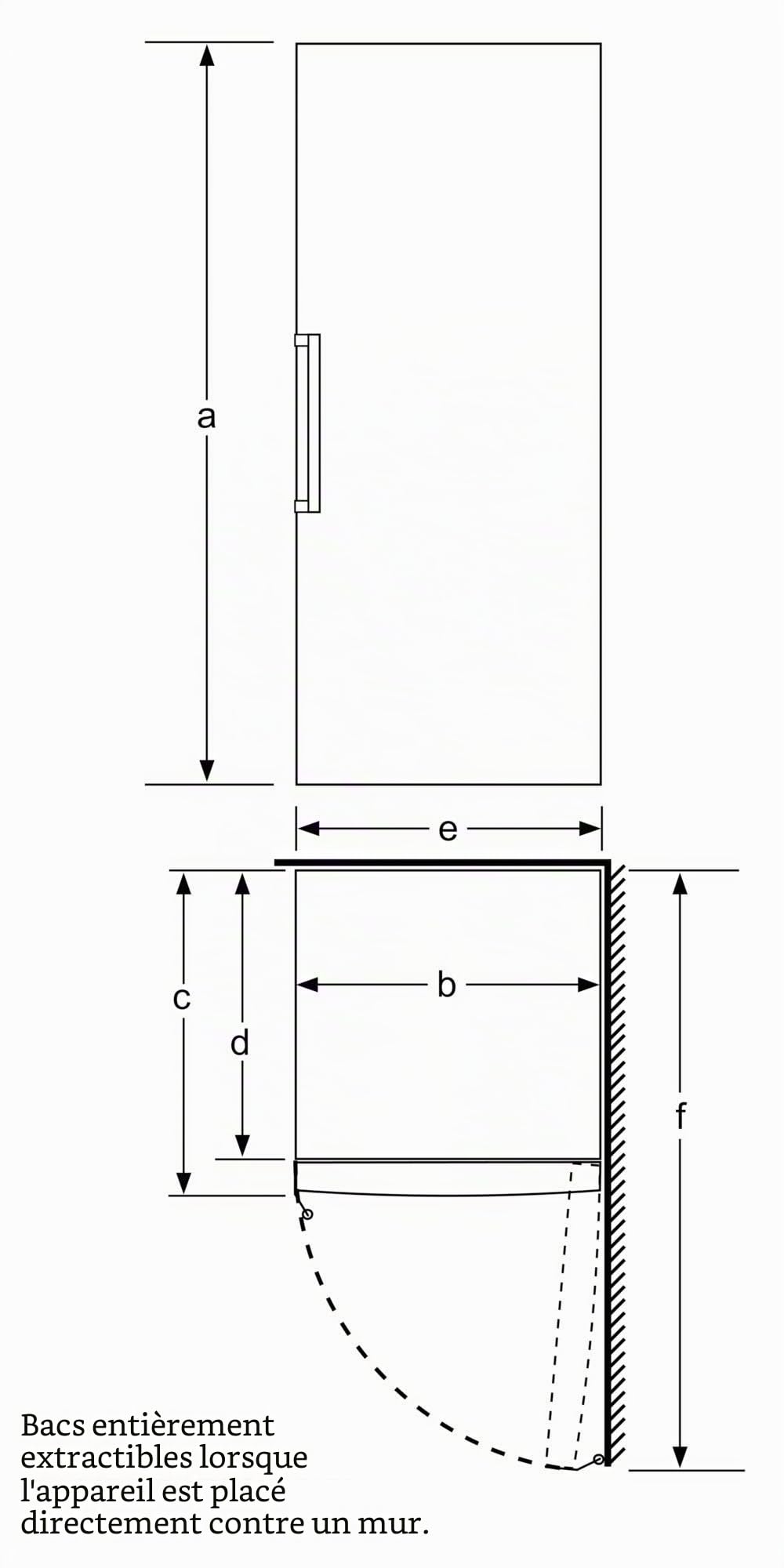 Bosch Serie 6 GSN58AWCV Congélateur Intégré 365 L Blanc