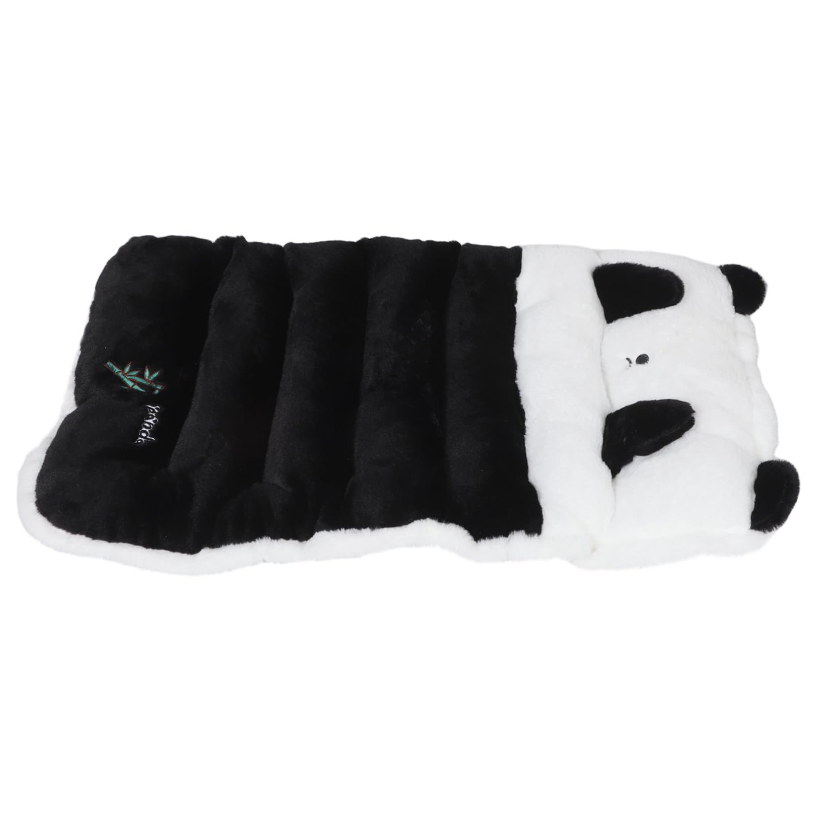 MAGICLULU Gepolstertes Gartensitzkissen aus Plüsch mit Panda Design Weiches Sitzkissen für Autofahrer Geeignet als Winter Auto Zubehör für Kaltes Wetter im Innenraum