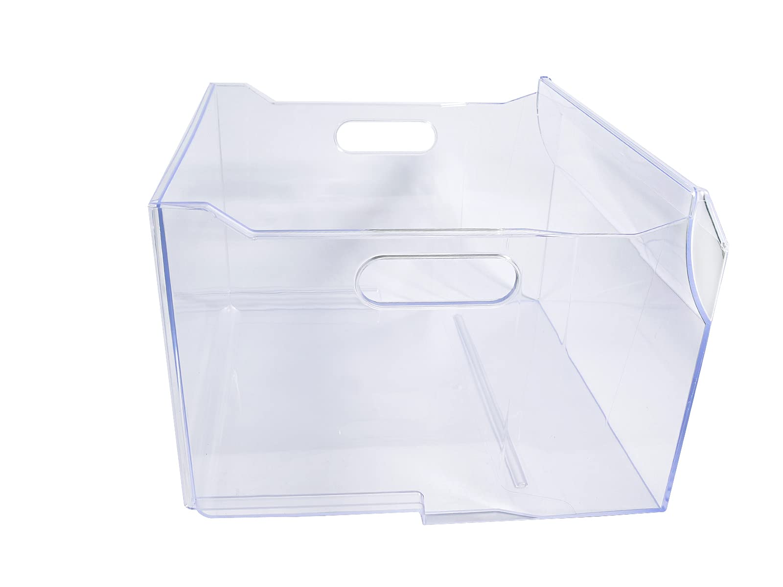 Cassetto Freezer Surgelati Congelatore per Frigoriferi Ariston Indesit Hotpoint, Dimensioni 395x240x364 (mm) Trasparente, Originale 481010808870, per Modelli BCB7030AA BF1801EF1