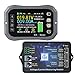 Produktbild Koolertron Batteriemonitor mit Shunt 400A 0-120V 2.4inch Display Wireless Voltage Current Meter mit Alarmfunktion und Schutzgehäuse für Auto Motor Boot Wohnmobil Golfwagen Solar System (400A, Grau)