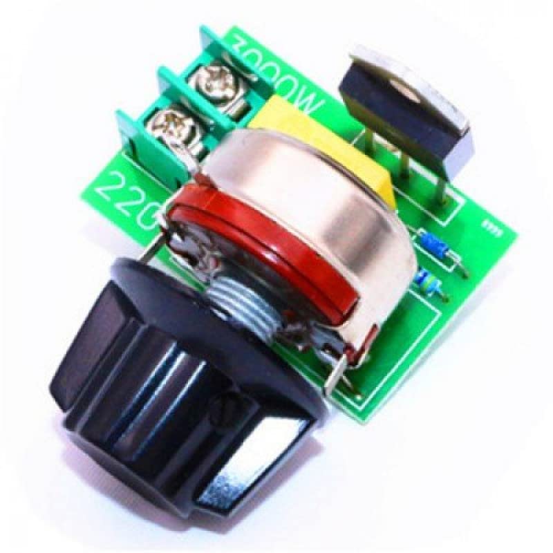 REES52 3000W Thyristor SCR Voltage Regulator Temperature Dimmer for Speed - Light AC 220V-image-42