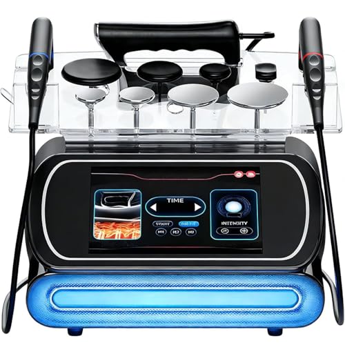 YANDDEA Equipo De Diatermia INDIBA Profesional 448KHZ RF Tecar Terapia Ret CET, Tecnología Española Hipertermia, Adelgazante