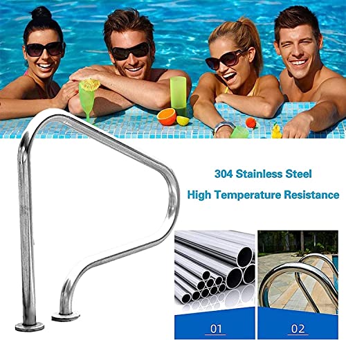 Barandal para piscina de acero inoxidable 304 miniatura 5