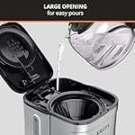 KRUPS Newer Model Drip Coffee Maker, 10-Cup, Silver - Image 3