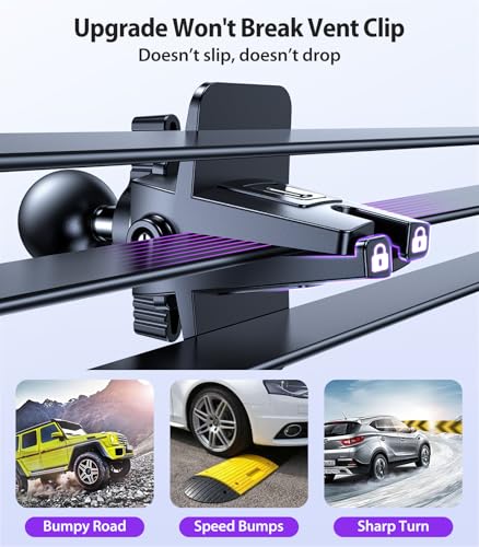 Image of VICSEED for MagSafe Car Mount [Strongest Magnet Power] Car Phone Holder