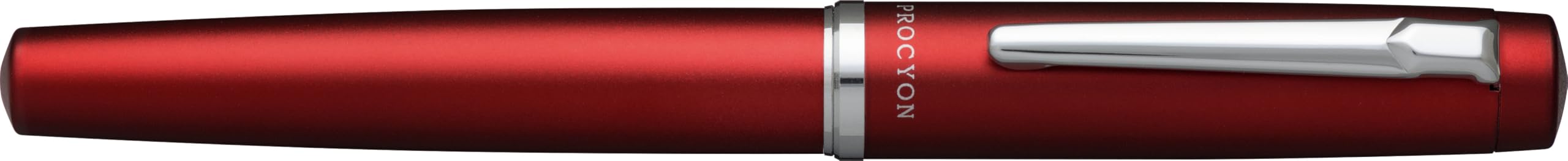 PLATINUM Procyon PNS5000-10 pióro wieczne/grubość stalówek: Fine - F/Kolor: Carmine Red - czerwony/ręcznie wykonany/z pudełkiem prezentowym/piórem, 1 sztuka (1 opakowanie)