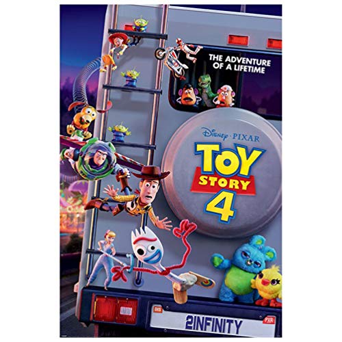 Disney Poster non plastifié Multicolore 61 x 91,5 cm