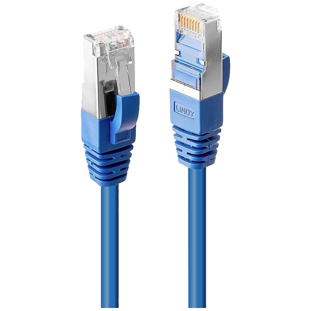 LINDY Cat.6 SSTP/S/FTP PIMF Premium 20.0m - Cable de Red (20 m, Azul)