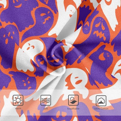 Cotton Little Boys Briefs Soft Halloween Ghosts Toddler Underwear3