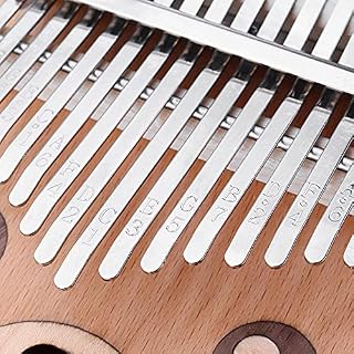 Piano à pouce 17 touches en bois d’acajou Kalimba pour enfants débutants - Les Beatles, Paul McCartney, John Lennon, RIngo Starr, George Harrison Piano à pouce 17 touches en bois d'acajou Kalimba pour enfants débutants – Image 6