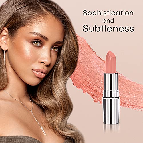 Nude Envie Lipstick - Certified Vegan Lipstick Paraben Cruelty, Paraben Free - Enriched With Vitamin E And Jojoba Oil (Lips) #TOP6