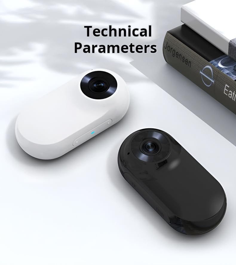 Ellniges ESXPW19754 Cámara Deportiva 360° Magnética miniatura 6