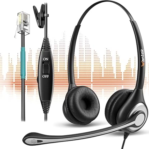 Wantek Noise Canceling Telephone Headset Cover