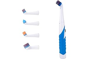 Electric Sonic Power Brush, 4-in-1 Cordless Cleaning Brush