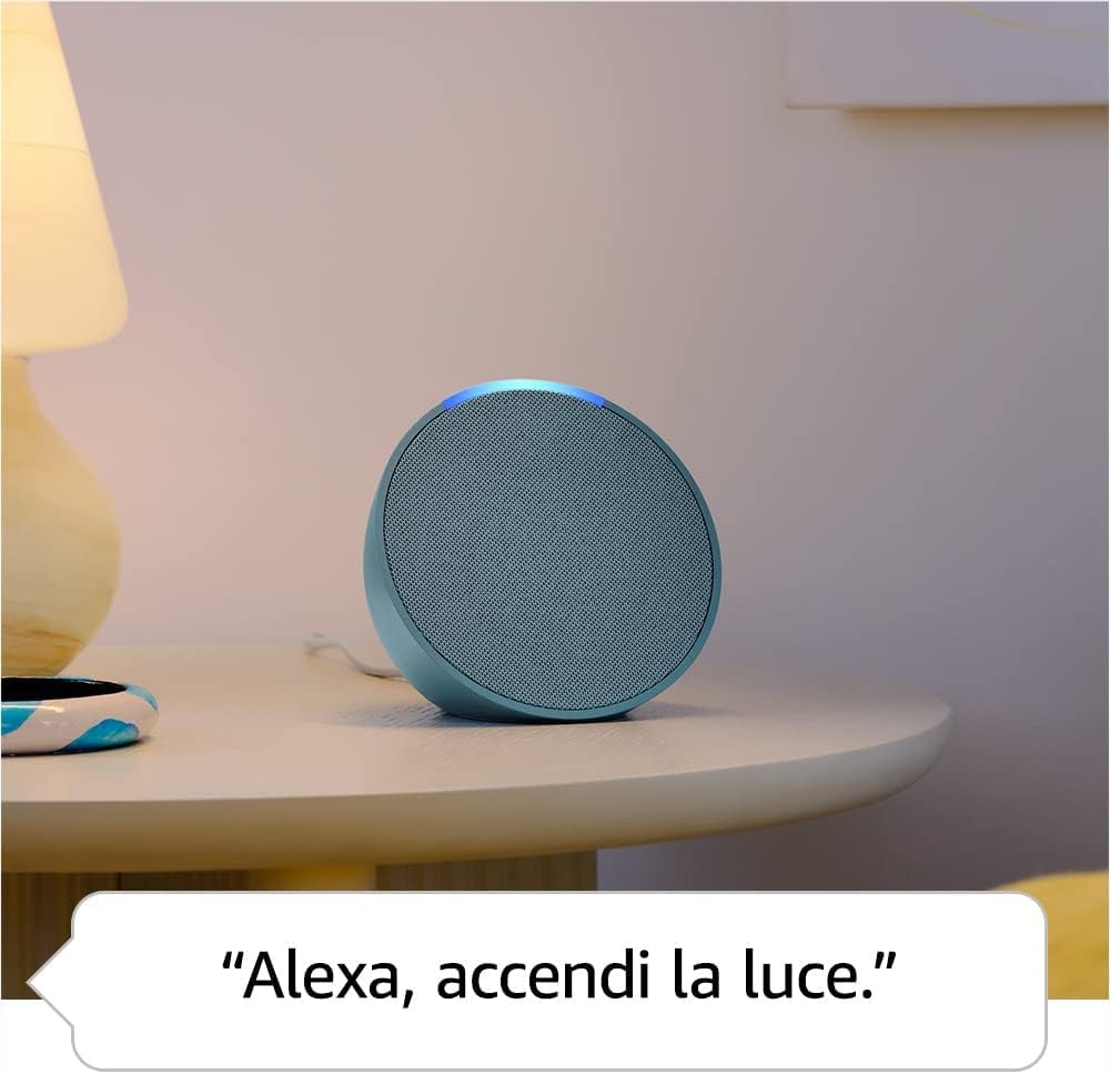 Echo Pop | Antracite, 2 pezzi + Sengled Smart Plug, compatibile con Alexa - Kit di base per Casa Intelligente