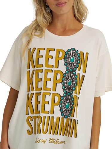 Wrangler Lainey Wilson Keep On Keep On Tee Shirt4