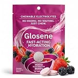 Glosene Chewable Electrolytes, 60 Count
