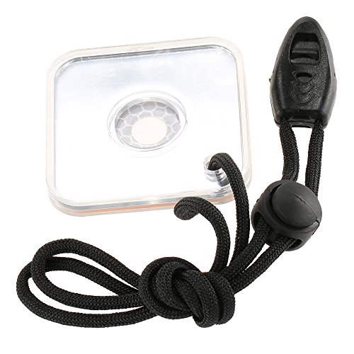 Mirror Whistle, Romacci Heliograph Signal Mirror com Whistle Emergency Survival Tool