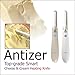 Antizer Butter Spreading Cheese Melting Ice Cream Heating Kitchen Knife Fast Heating Up With Stainless Steel Blade And Rechargeable Lithium Ion Battery For Breakfast Or Dinner White Color
