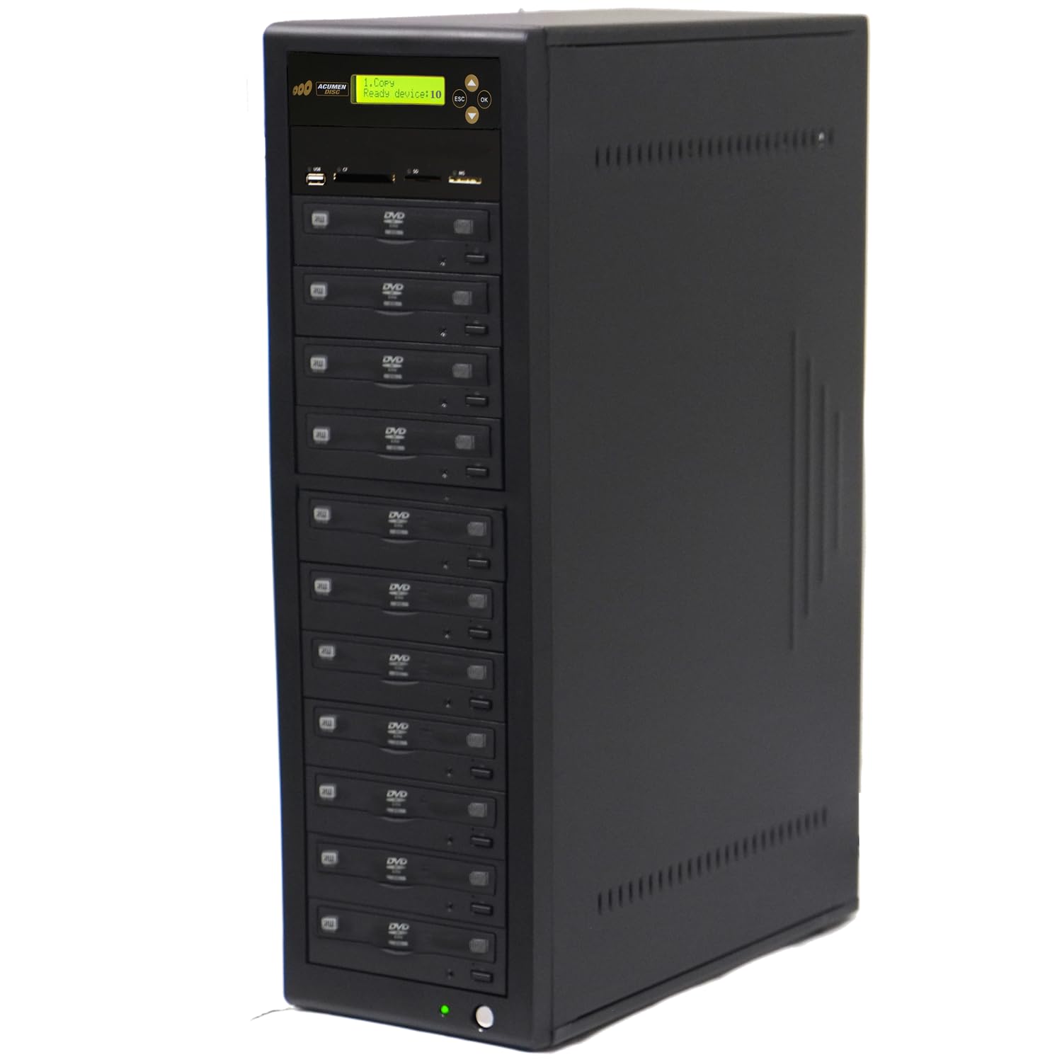 Acumen Disc 1:10 Multimedia Backup Duplicator - Flash/Disc to DVD AD10-MM