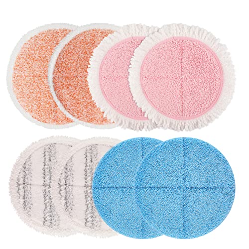 Electric Mop Pads, 7.28in Round Replacement Mop Pads, Spin Mop