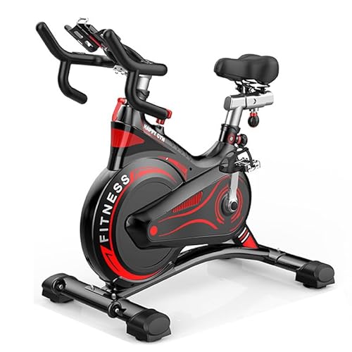 Bicicleta Ergometrica Spinning 6kg Profissional Exercicio Treino Aerobico Cardio Estacionaria (Verme