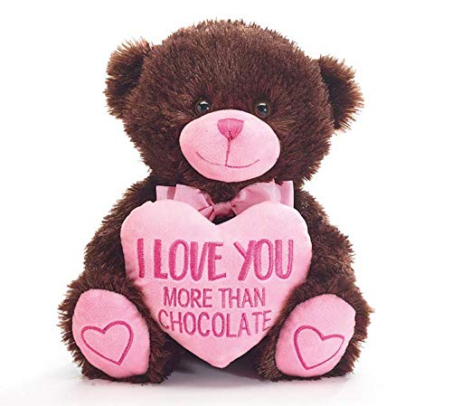 I Love You More Than Chocolate, Romantic Gift Basket - Men or Women Will Love the Plush Bear and Delicious Treats Bursting with Flavor - Thumbnail 2