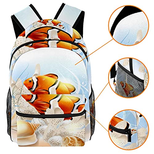 Sac à dos d'étudiant baleine multicolore idéal pour le collège - 3