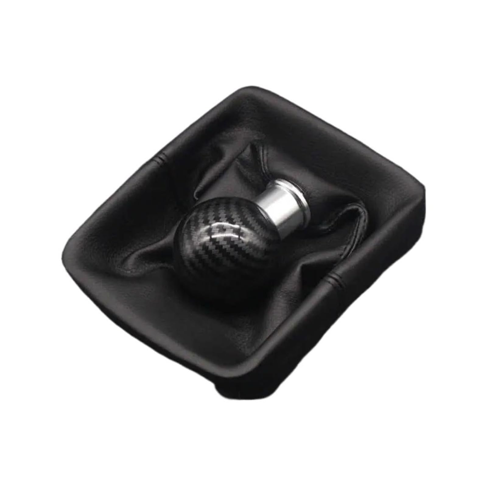 Glblpexelr No Speed Mark Combo Shift Knob For Vw Polo 9N 9N2 2002-2004 2005-2009 Upgrade