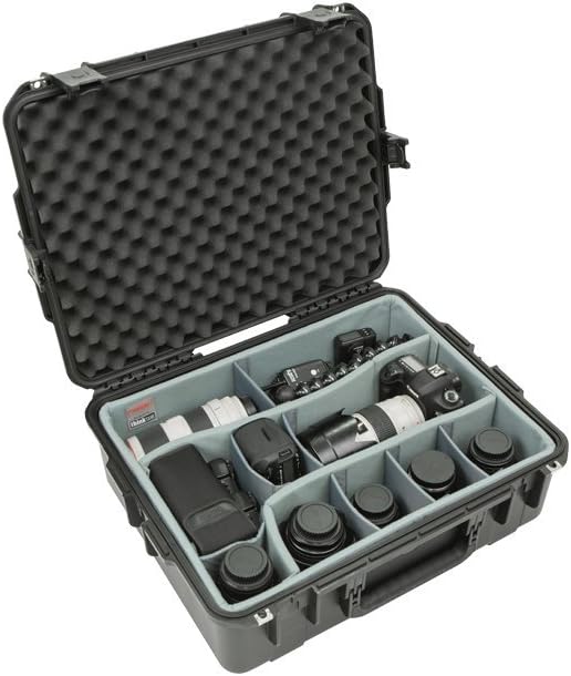 SKB Cases 3i-2217-8DT iSeries Professional Camera Case, Black/Gray