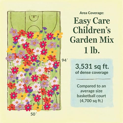 Image of Ferry-Morse Children's Garden Bulk Wildflower Seeds, 650,000+, 1 lb