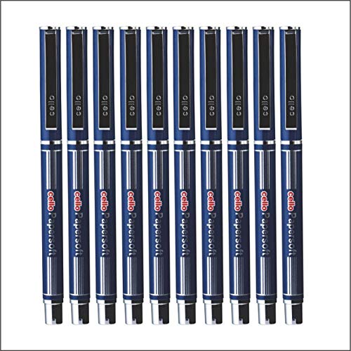 Cello Papersoft Ball Pen - Pack of 10 (Blue)