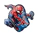 Produktbild paduTec Ballon XXL Folienballon Luftballon - Spiderman Spider Man - Geburtstag Kindergeburtstag Deko - geeignet zur befüllung mit Luft oder Helium Gas