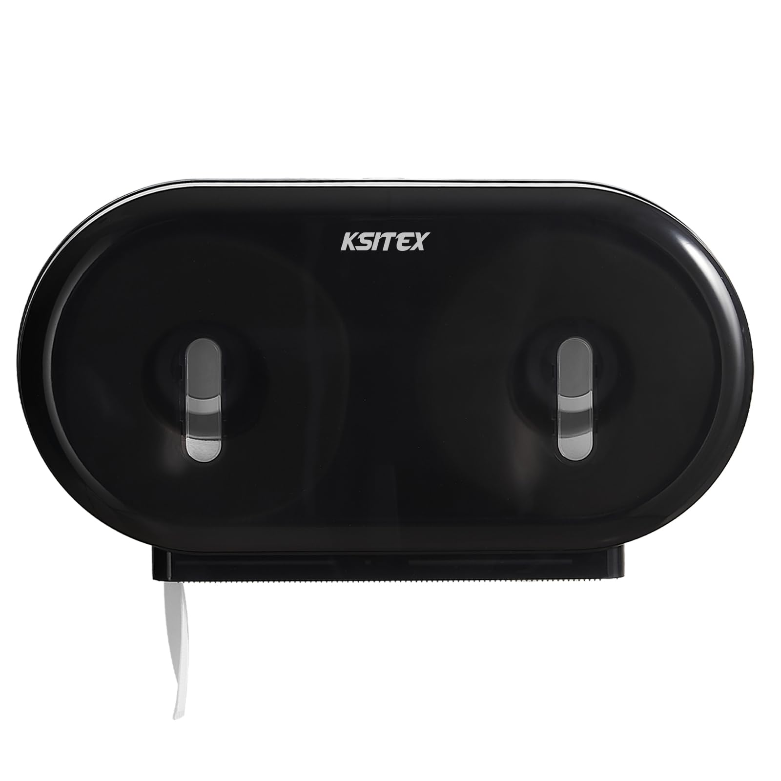 Photo 1 of Twin Jumbo Roll Toilet Paper Dispenser, Commercial 9” Double Toilet Paper Holder Wall Mount, Industrial Tissue Dispenser with Key Lock, Tissue Holder with Dual Dispenser for Bathroom